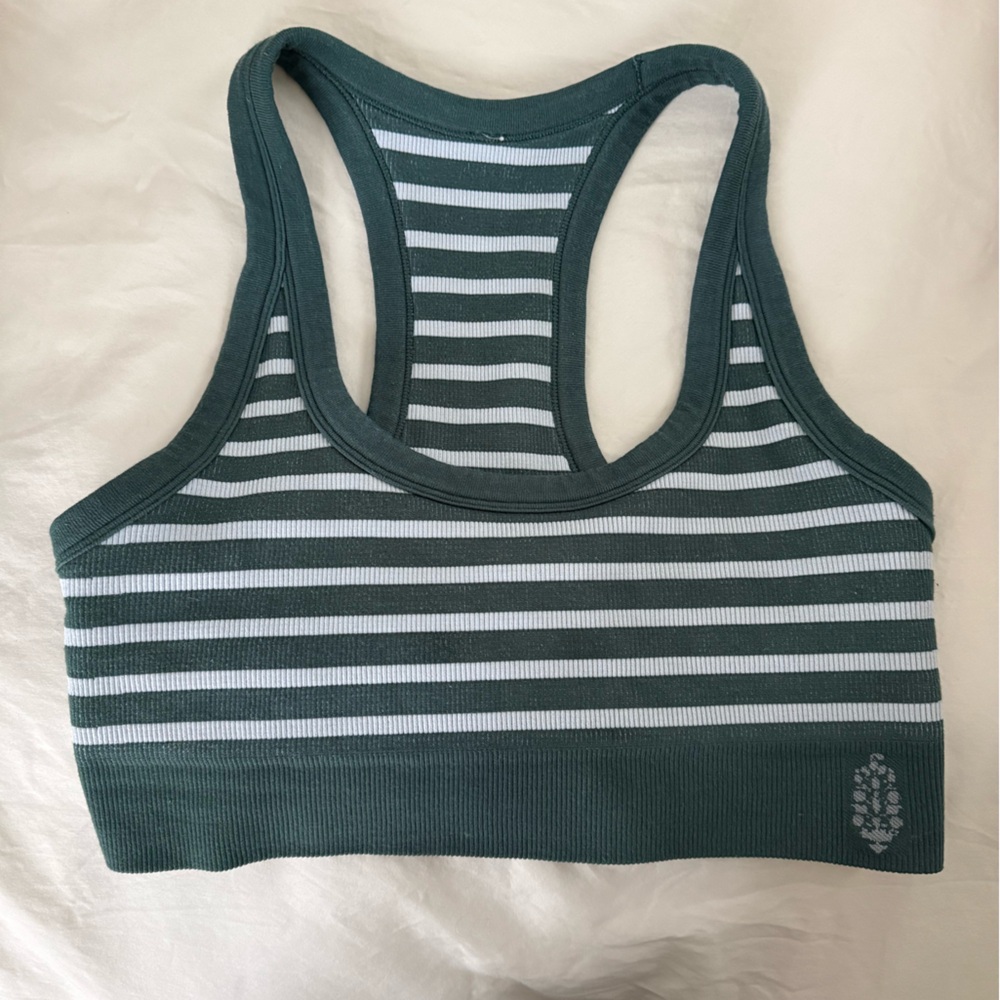 Go To Striped Sports Bra Free People Movement